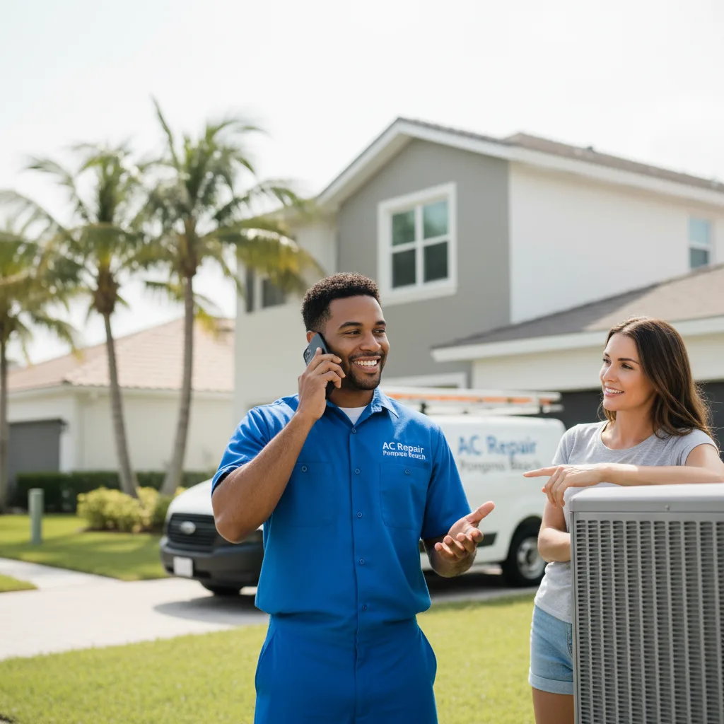 AC Repair Pompano Beach customer support in Ovid